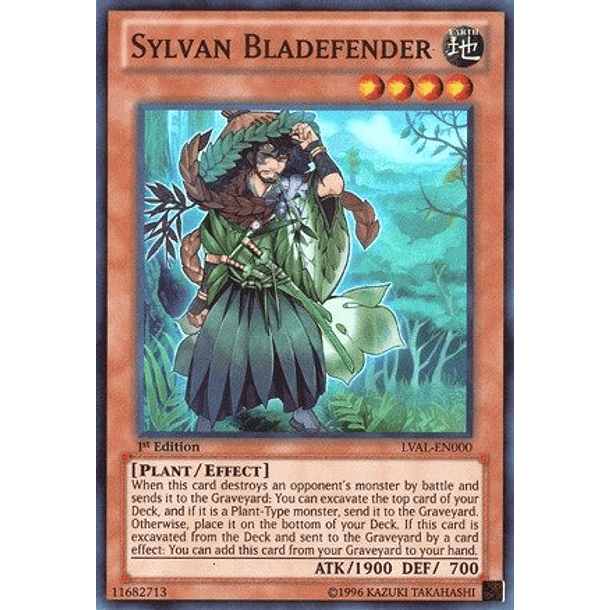 Sylvan Bladefender - LVAL-EN000 - Super Rare