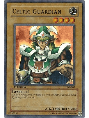 Celtic Guardian - LOB-007 - Super Rare