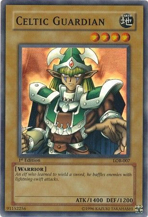 Celtic Guardian - LOB-007 - Super Rare