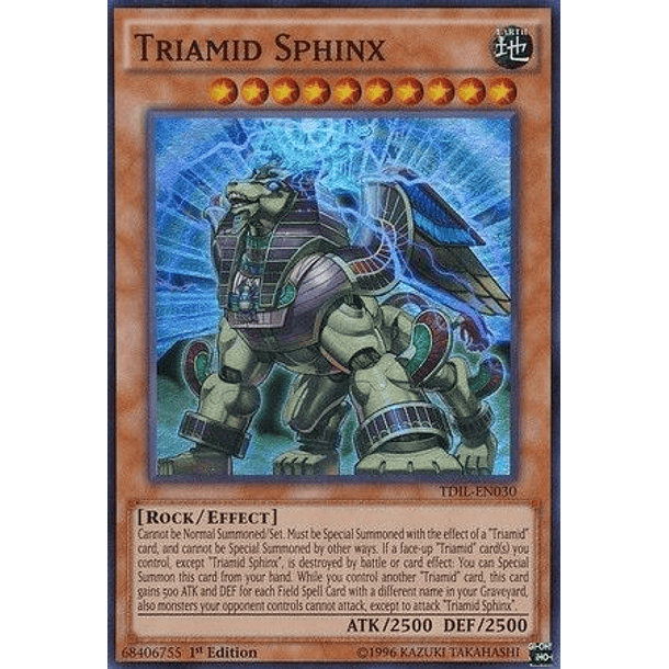 Triamid Sphinx - TDIL-EN030 - Super Rare