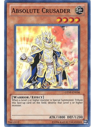 Absolute Crusader - GENF-EN036 - Super Rare