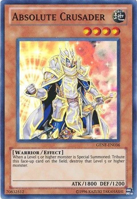 Absolute Crusader - GENF-EN036 - Super Rare
