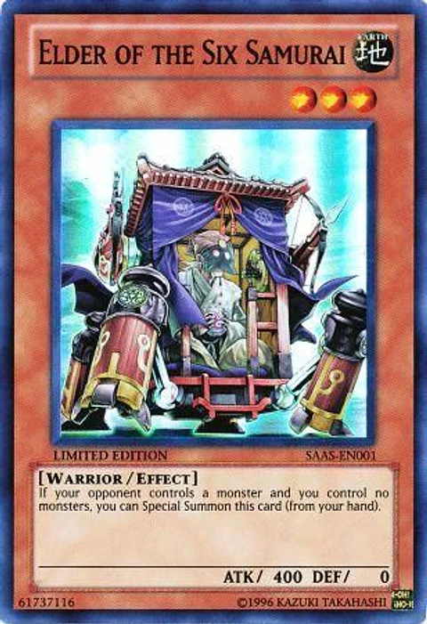 Elder of the Six Samurai - SAAS-EN001 - Super Rare