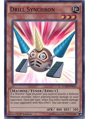 Drill Synchron - LC5D-EN015 - Super Rare 