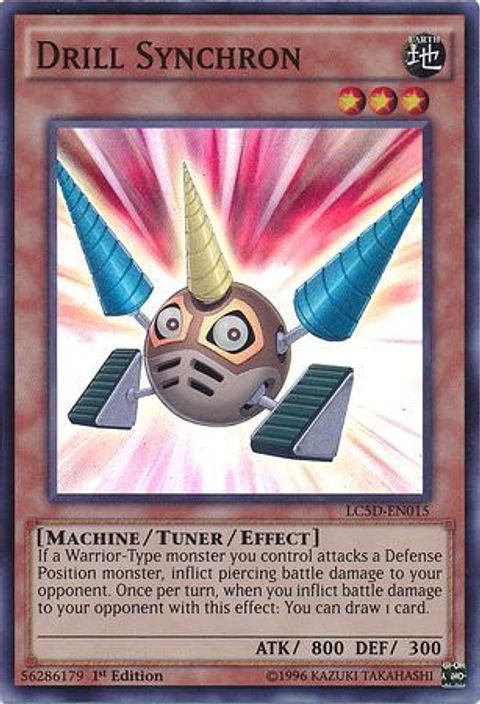 Drill Synchron - LC5D-EN015 - Super Rare 