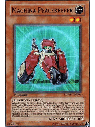 Machina Peacekeeper - SDMM-EN003 - Super Rare