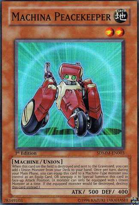 Machina Peacekeeper - SDMM-EN003 - Super Rare