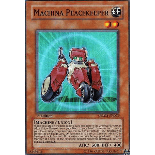 Machina Peacekeeper - SDMM-EN003 - Super Rare