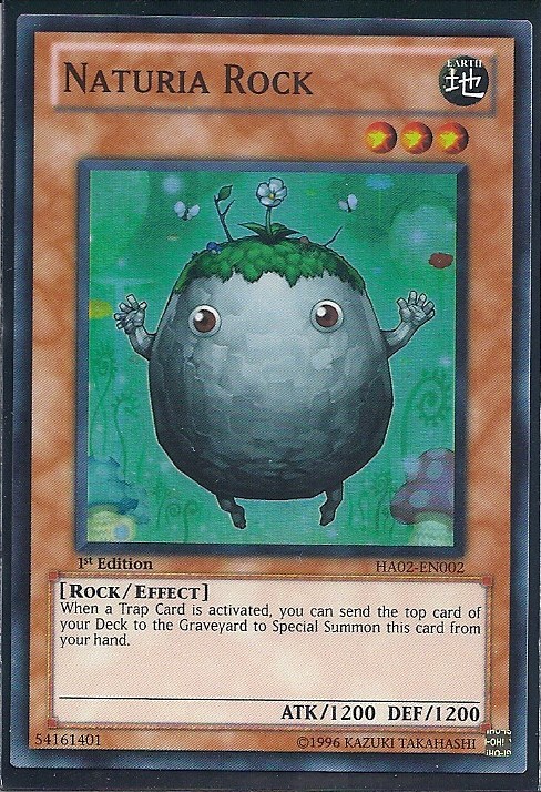 Naturia Rock - HA02-EN002 - Super Rare 1