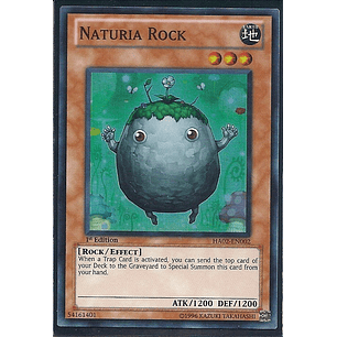 Naturia Rock - HA02-EN002 - Super Rare