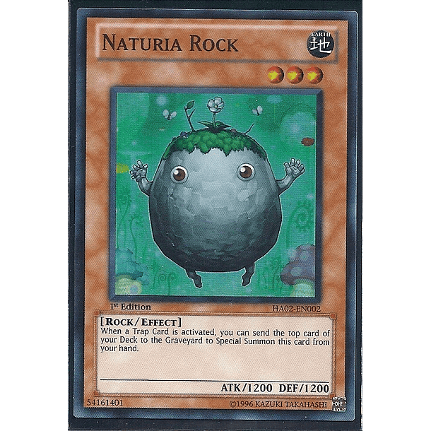 Naturia Rock - HA02-EN002 - Super Rare