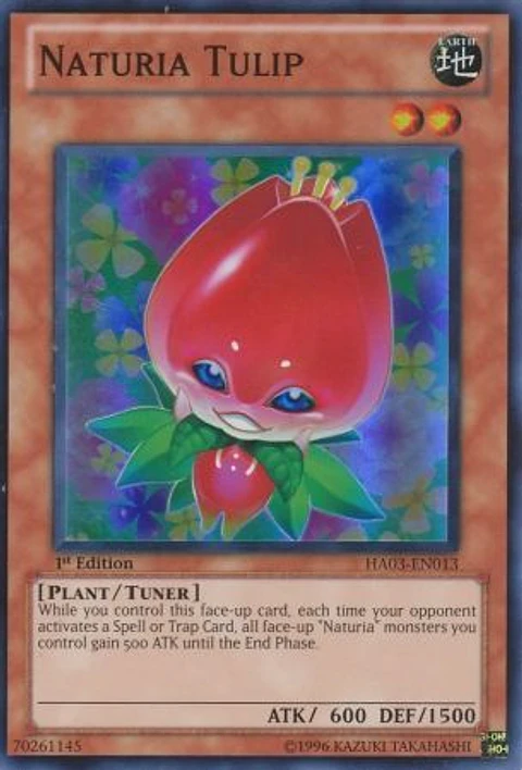 Naturia Tulip - HA03-EN013 - Super Rare