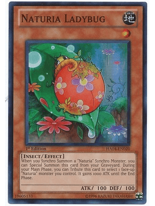 Naturia Ladybug - HA04-EN020 - Super Rare