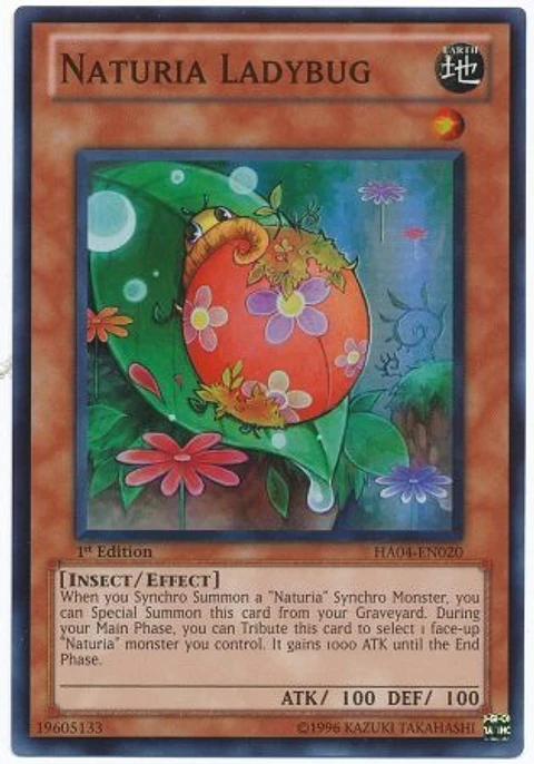Naturia Ladybug - HA04-EN020 - Super Rare