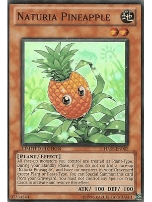 Naturia Pineapple - HASE-EN002 - Super Rare