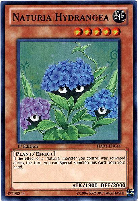 Naturia Hydrangea - HA03-EN044 - Super Rare