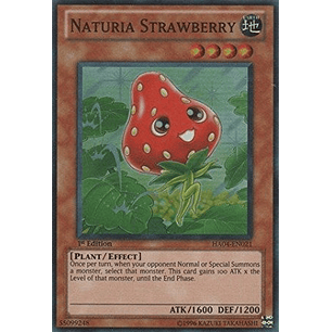 Naturia Strawberry - HA04-EN021 - Super Rare