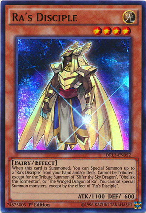 Ra's Disciple - DRL3-EN052 - Ultra Rare