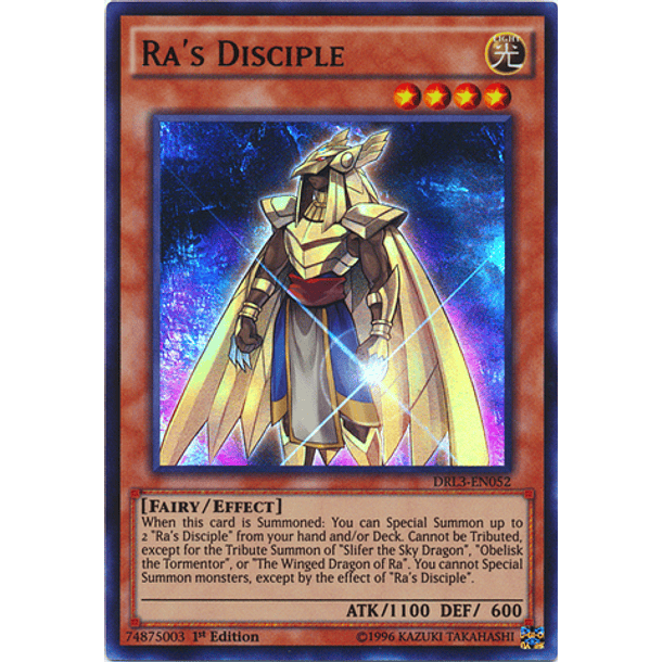 Ra's Disciple - DRL3-EN052 - Ultra Rare