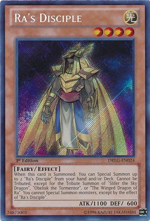 Ra's Disciple - DRLG-EN024 - Secret Rare (español)