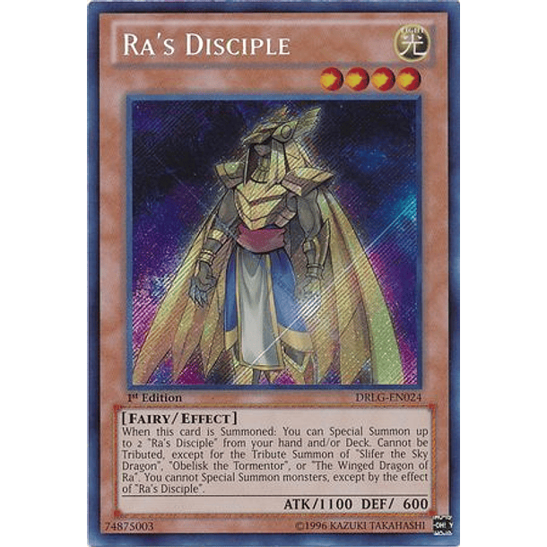Ra's Disciple - DRLG-EN024 - Secret Rare (español)