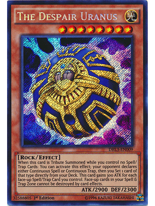 The Despair Uranus - DRL3-EN009 - Secret Rare