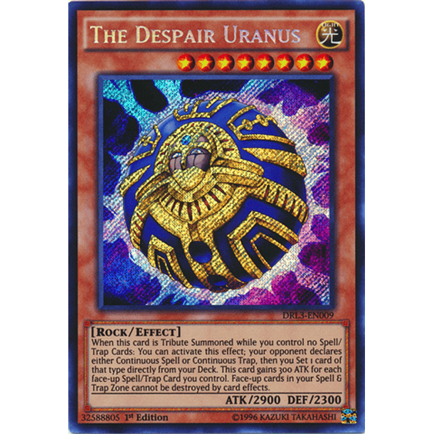 The Despair Uranus - DRL3-EN009 - Secret Rare
