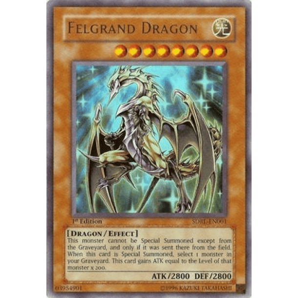 Felgrand Dragon - SDRL-EN001 - Ultra Rare