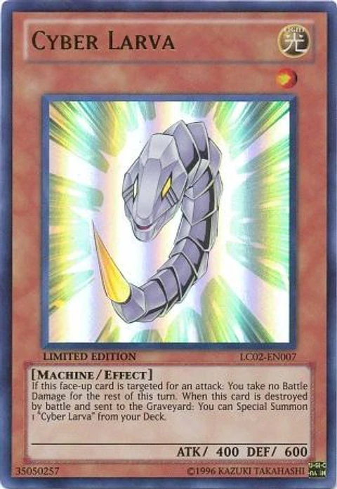 Cyber Larva - LC02-EN007 - Ultra Rare Limited Edition