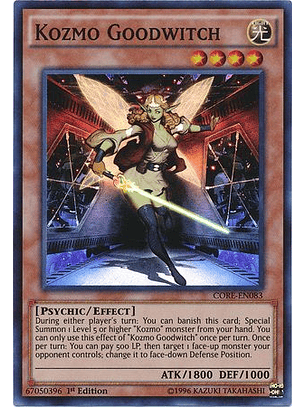 Kozmo Goodwitch - CORE-EN083 - Super Rare
