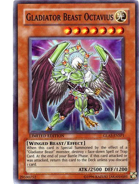 Gladiator Beast Octavius - GLAS-ENSP1 - Super Rare