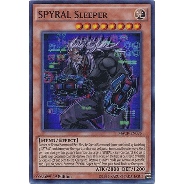 SPYRAL Sleeper - MACR-EN086 - Super Rare
