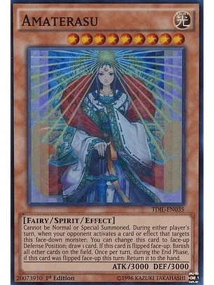 Amaterasu - TDIL-EN035 - Super Rare 