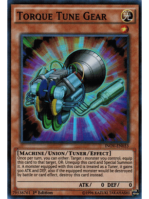 Torque Tune Gear - INOV-EN033 - Super Rare 