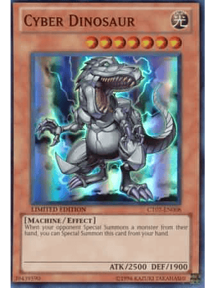 Cyber Dinosaur - CT07-EN008 - Super Rare 