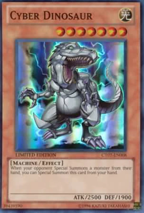 Cyber Dinosaur - CT07-EN008 - Super Rare 