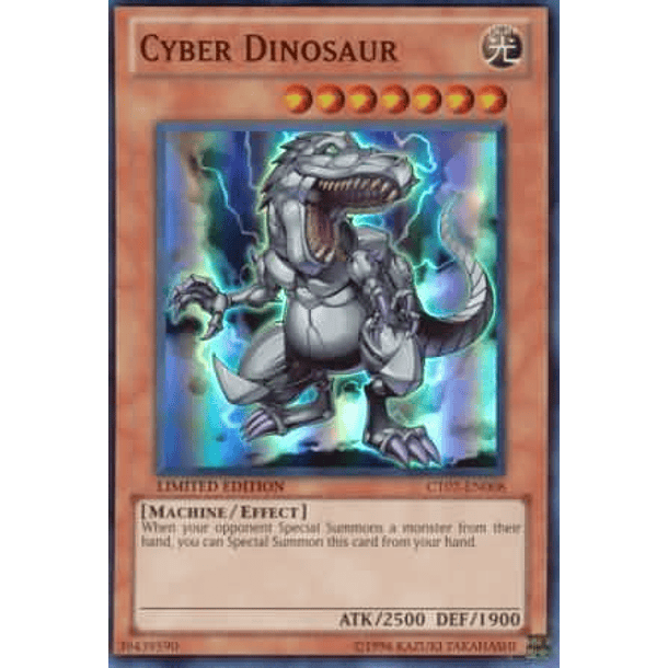 Cyber Dinosaur - CT07-EN008 - Super Rare 