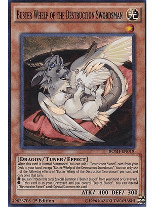Buster Whelp of the Destruction Swordsman - BOSH-EN019 - Super Rare