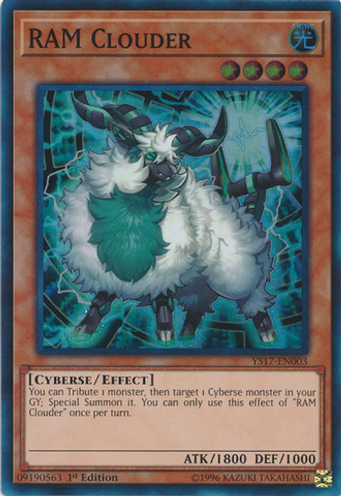 RAM Clouder - YS17-EN003 - Super Rare