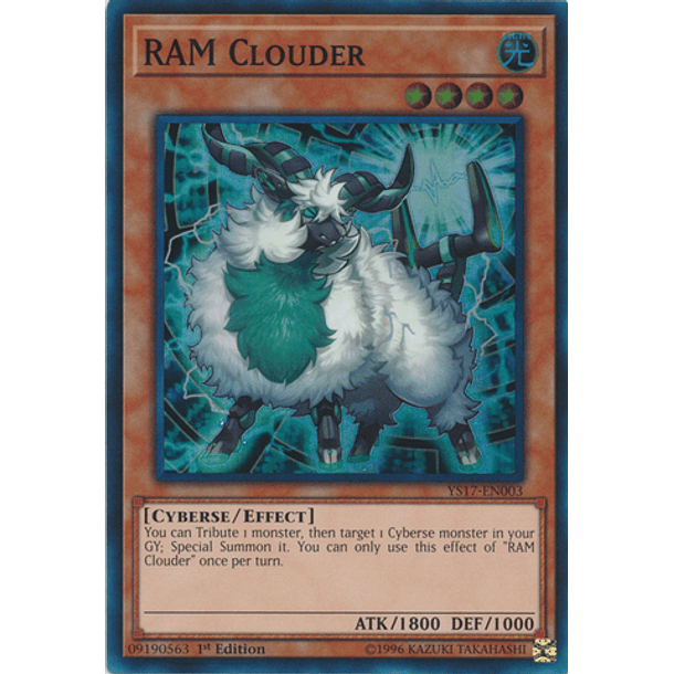 RAM Clouder - YS17-EN003 - Super Rare