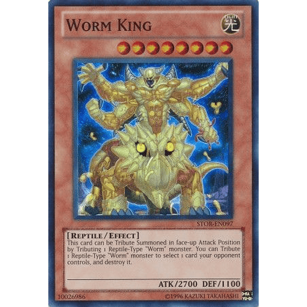 Worm King - STOR-EN097 - Super Rare