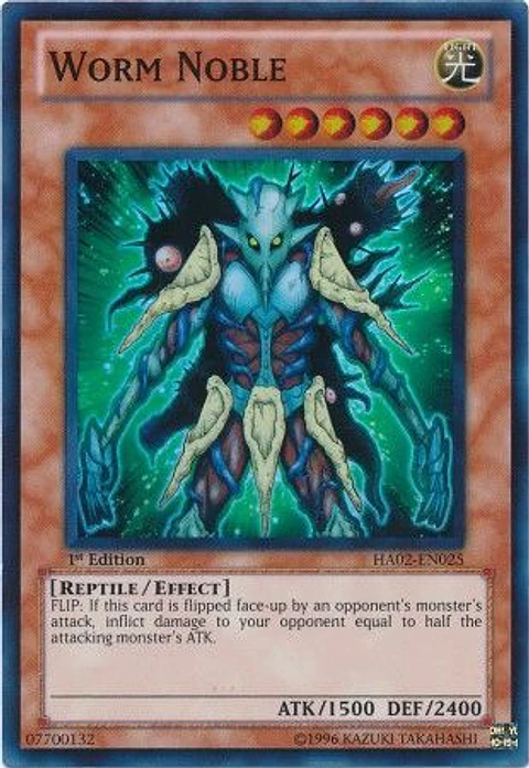 Worm Noble - HA02-EN025 - Super Rare