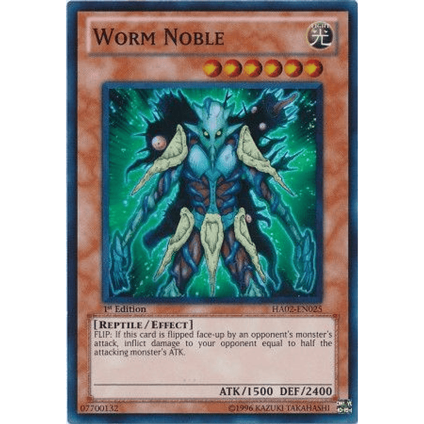 Worm Noble - HA02-EN025 - Super Rare