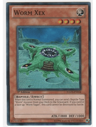 Worm Xex - HA03-EN054 - Super Rare