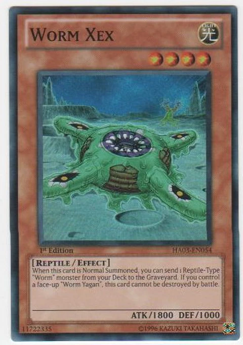 Worm Xex - HA03-EN054 - Super Rare