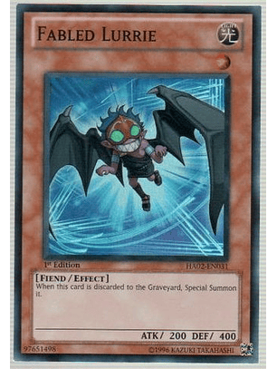 Fabled Lurrie - HA02-EN031 - Super Rare