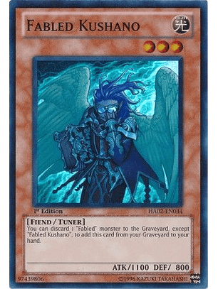 Fabled Kushano - HA02-EN034 - Super Rare