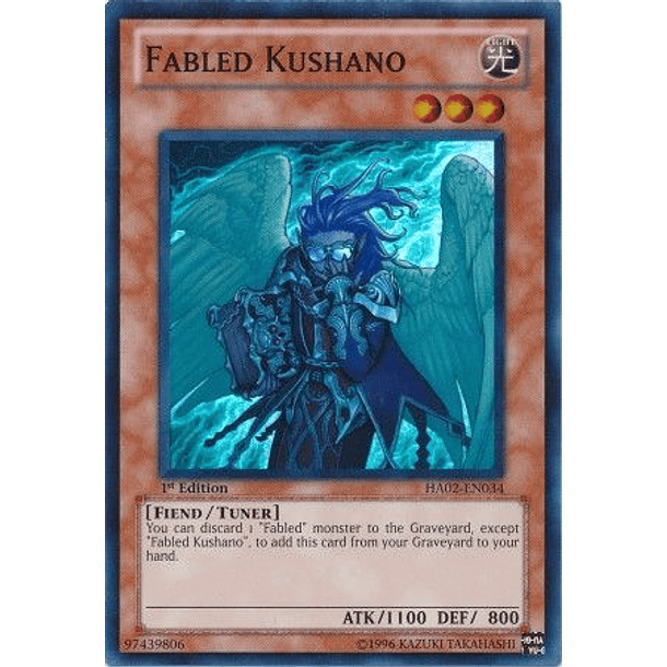 Fabled Kushano - HA02-EN034 - Super Rare