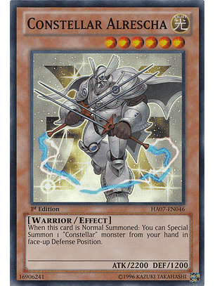Constellar Alrescha - HA07-EN046 - Super Rare