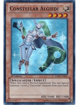 Constellar Algiedi - HA07-EN007 - Super Rare